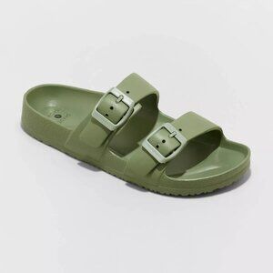 Shade & Shore Neida EVA Two-Band Footbed Slide Sandals | Size 11 | NWT